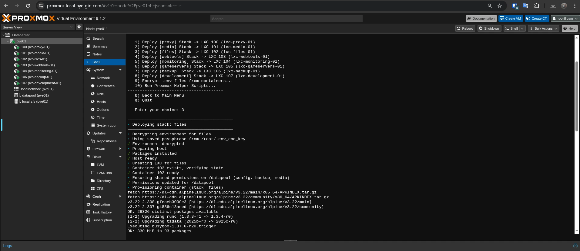 Interactive CLI Installer